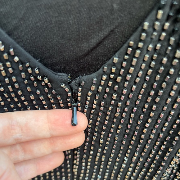 Aidan Maddox beaded fringe dress - Picture 3 of 7